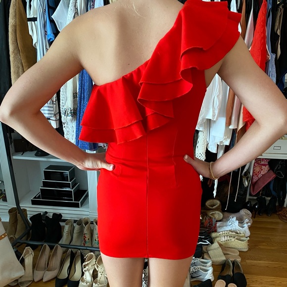 Forever 21 Red Formal Dress. Size small - Picture 2 of 3